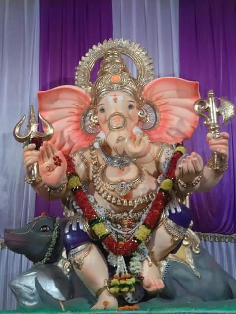 A moment from a past Ganeshotsav celebration