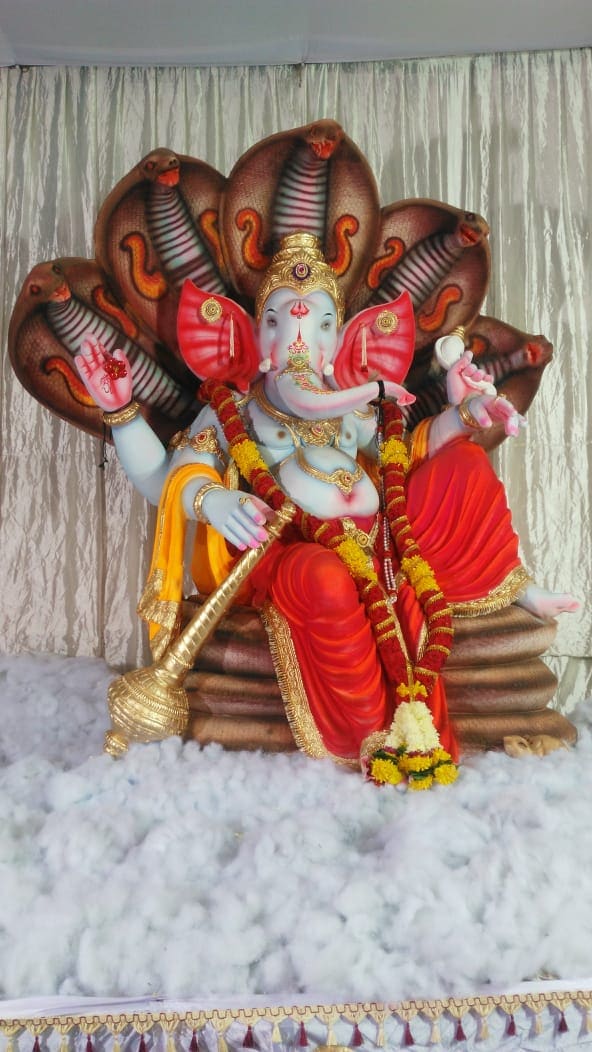 A moment from a past Ganeshotsav celebration