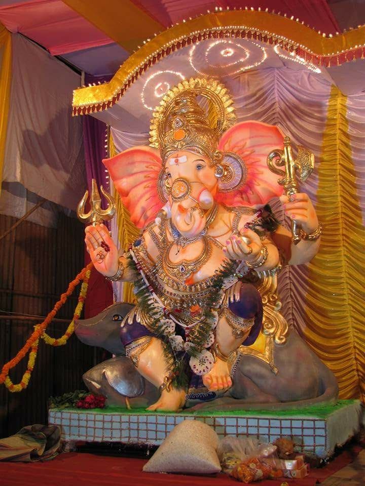 A moment from a past Ganeshotsav celebration