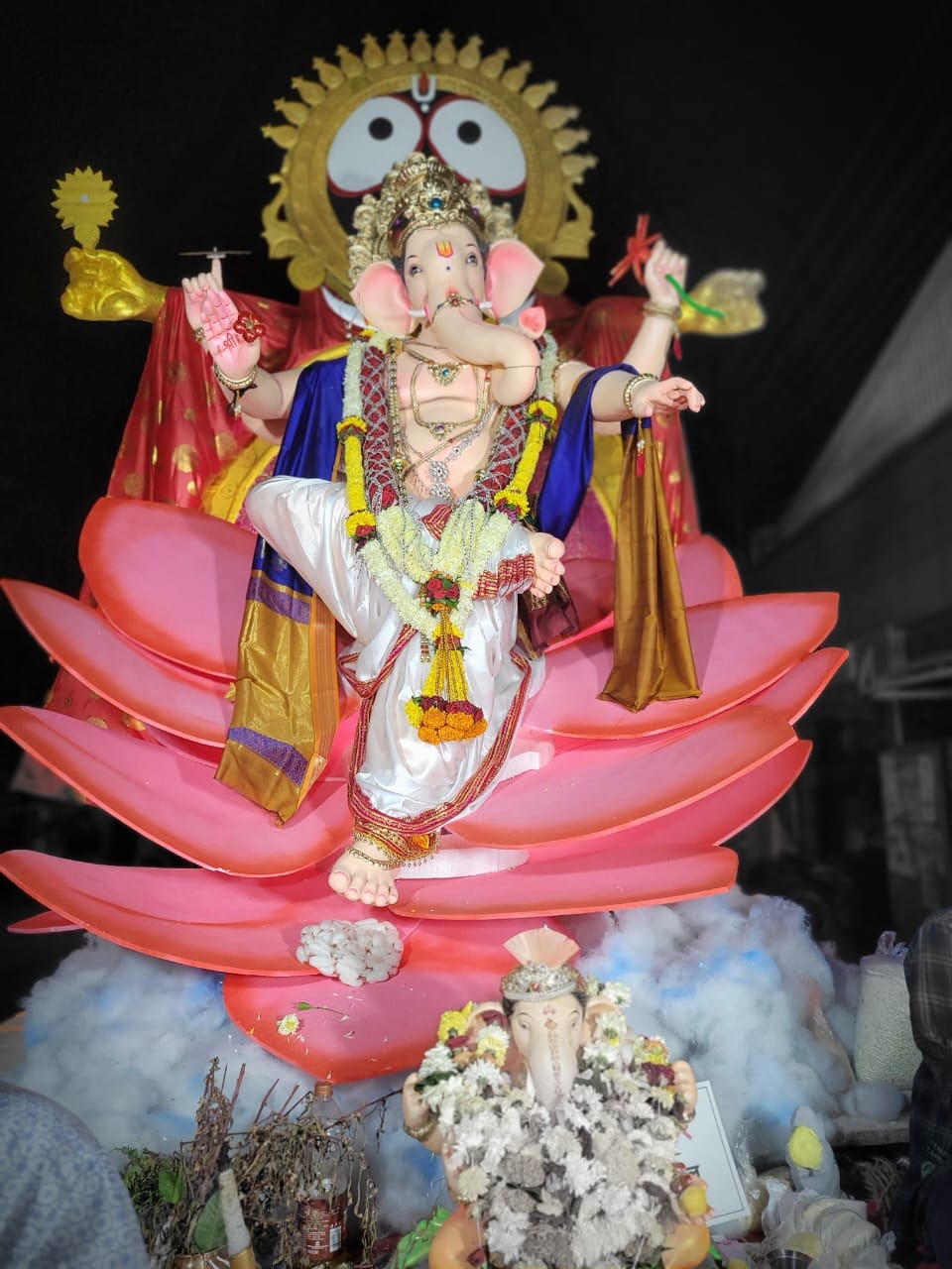 A moment from a past Ganeshotsav celebration
