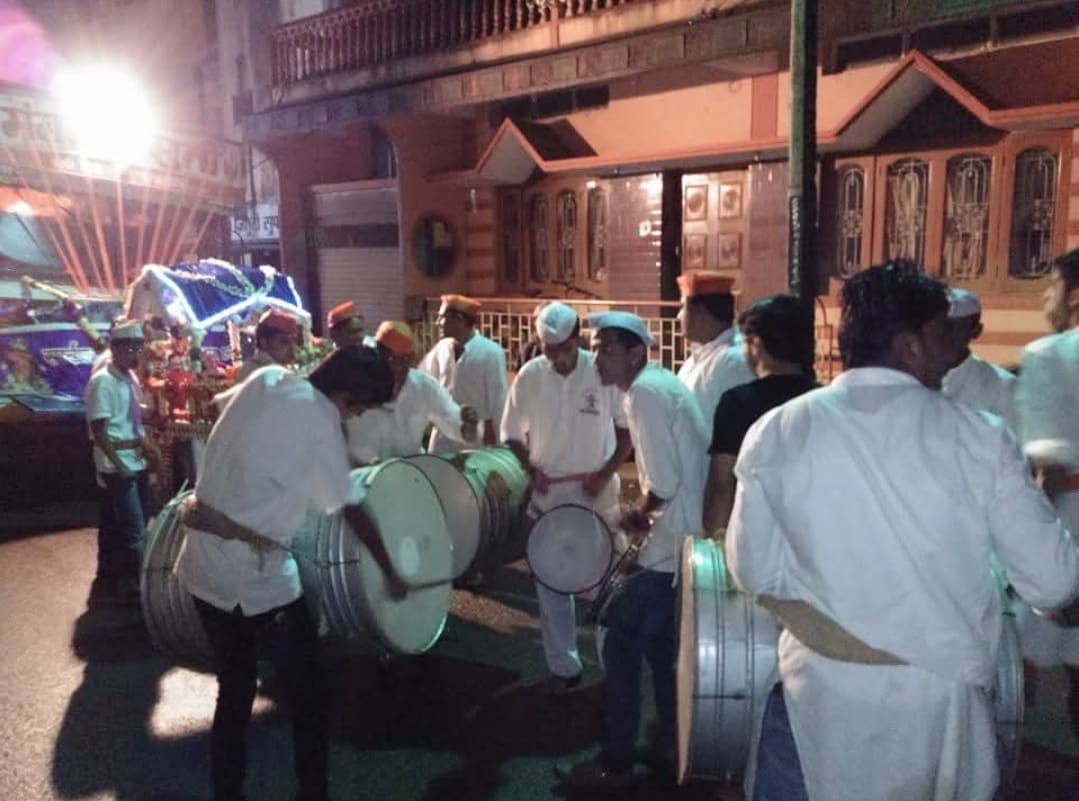 A moment from a past Ganeshotsav celebration