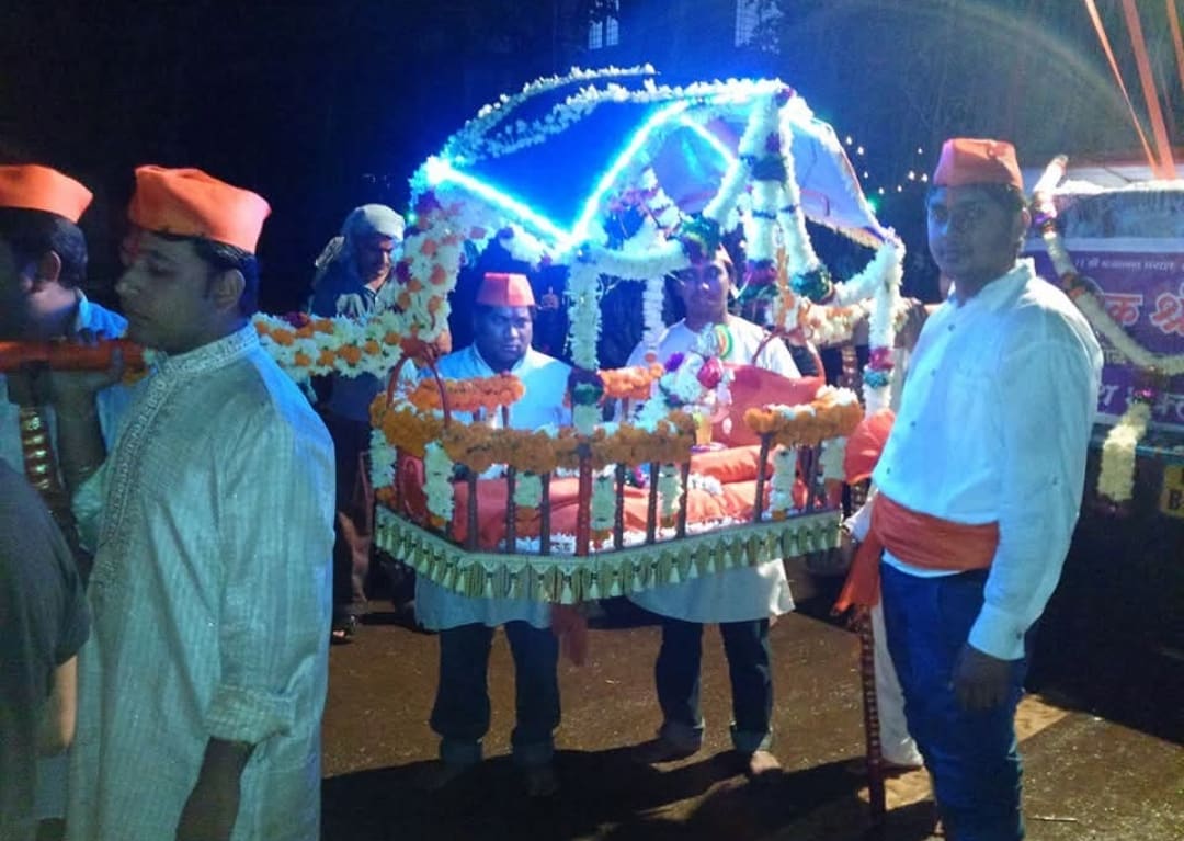 A moment from a past Ganeshotsav celebration